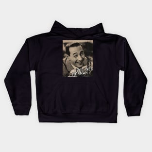 -Vintage Pee Wee Herman Kids Hoodie